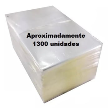 Saco Plástico Transparente PP 9x15    Esp.0,06 Pct.c/ 1kg PP